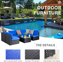 Vitesse 5/7 Pieces Patio Furniture Sets