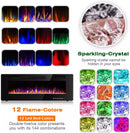 Vitesse 50 inch Wall Mounted & Recessed Electric Fireplace VFP04, 750W-1500W Vitesse Home