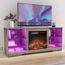Vitesse 58 Inches Fireplace TV Stand with 18''Fireplace