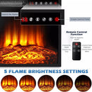 Vitesse 58 Inches Fireplace TV Stand with 18''Fireplace