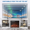 Vitesse 58 Inches Fireplace TV Stand with 18''Fireplace