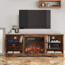 Vitesse 58 Inches Fireplace TV Stand with 18''Fireplace