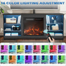 Vitesse 58 Inches Fireplace TV Stand with 18''Fireplace