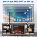Vitesse 58 Inches Fireplace TV Stand with 18''Fireplace