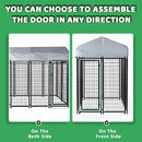 Vitesse 8x4x6 FT Outdoor Large Dog Kennel PLB02 Vitesse Home