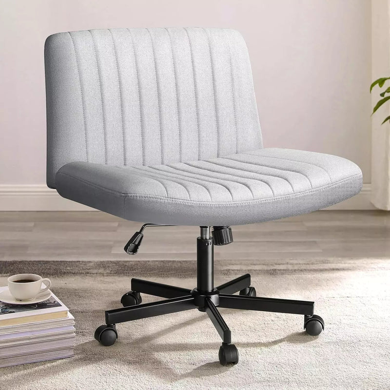 Vitesse Armless Office Desk Chair with Wheels