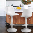Vitesse Bar Stools Set of 2 Modern Swivel Bar Chairs