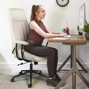 VITESSE Ergonomic Home Office Desk Chair Modern Leather Computer Chair