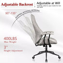 VITESSE Ergonomic Home Office Desk Chair Modern Leather Computer Chair