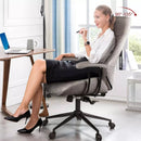VITESSE Ergonomic Home Office Desk Chair Modern Leather Computer Chair