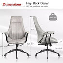 VITESSE Ergonomic Home Office Desk Chair Modern Leather Computer Chair