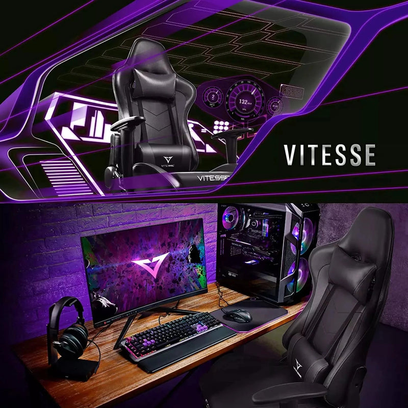 Vitesse Ergonomic Gaming Chair for Adults, 300 lbs PC Computer Chair VGC01 Vitesse Home