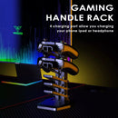 Vitesse Ergonomic Z-Shaped Gaming Desk with Mousepad and Handle Rack ZD01 Vitesse Home