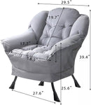 VITESSE Fabric Lazy Chair for Adults