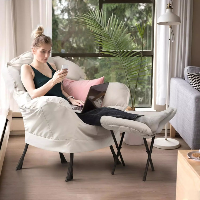 VITESSE Fabric Lazy Chair for Adults
