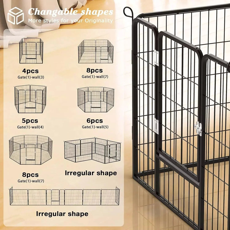 Vitesse Heavy Duty Metal Dog Playpen