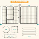 Vitesse Heavy Duty Metal Dog Playpen