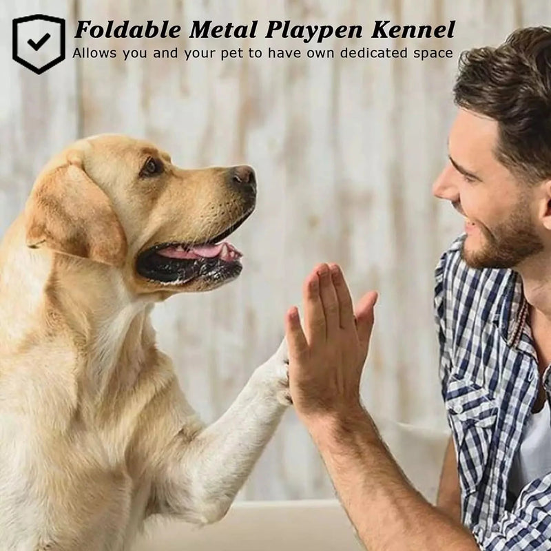 Vitesse Heavy Duty Metal Dog Playpen