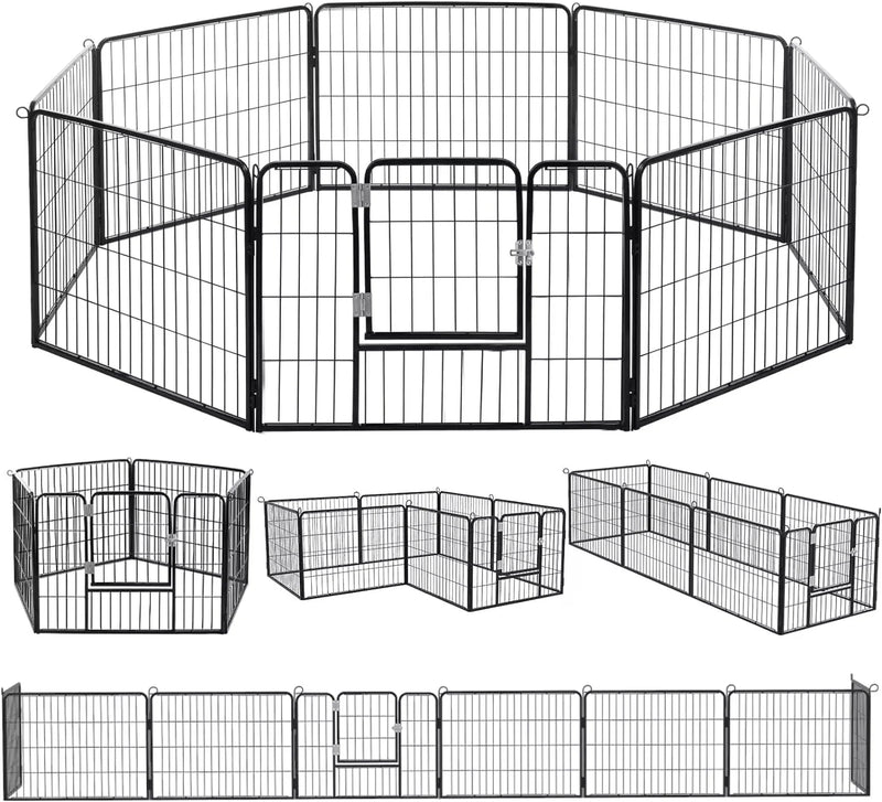 Vitesse Heavy Duty Metal Dog Playpen