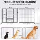 Vitesse Heavy Duty Metal Dog Playpen