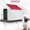 OFIKA Indoor/Outdoor Durable Dog House with Air Vents and Elevated Floor DH01 Vitesse Home
