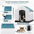 OFIKA Indoor/Outdoor Durable Dog House with Air Vents and Elevated Floor DH01 Vitesse Home
