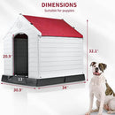 OFIKA Indoor/Outdoor Durable Dog House with Air Vents and Elevated Floor DH01 Vitesse Home