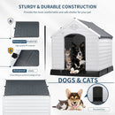 OFIKA Indoor/Outdoor Durable Dog House with Air Vents and Elevated Floor DH01 Vitesse Home