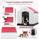 OFIKA Indoor/Outdoor Durable Dog House with Air Vents and Elevated Floor DH01 Vitesse Home