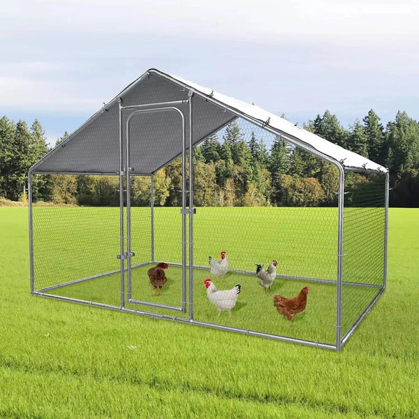 Vitesse Large Metal Chicken Coop