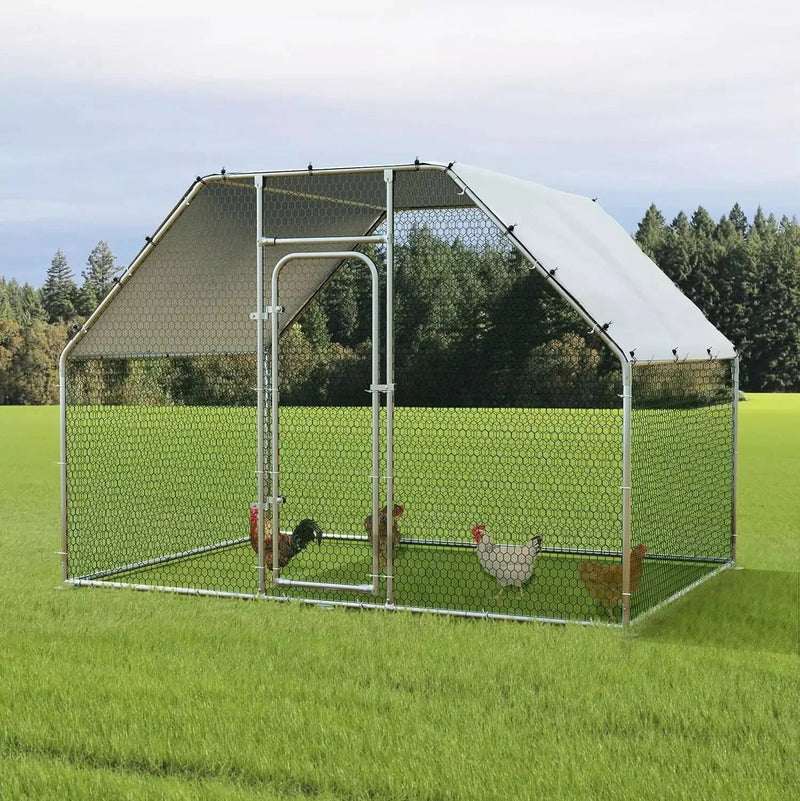 Vitesse Large Metal Chicken Coop