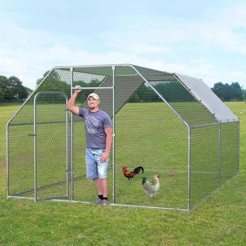 Vitesse Large Metal Chicken Coop