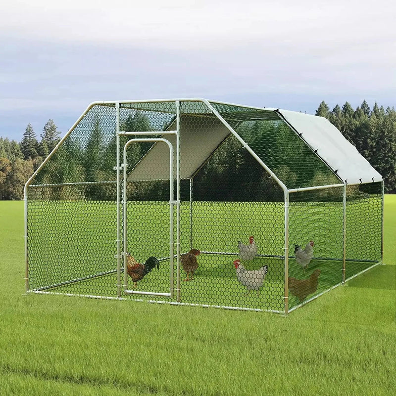 Vitesse Large Metal Chicken Coop