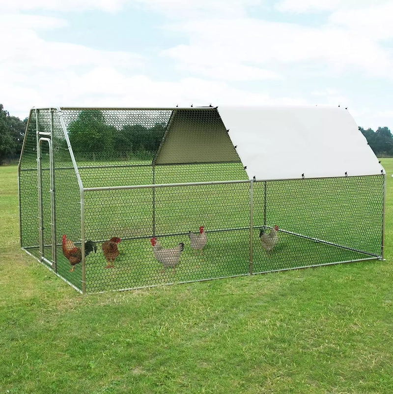 Vitesse Large Metal Chicken Coop