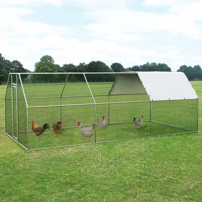 Vitesse Large Metal Chicken Coop