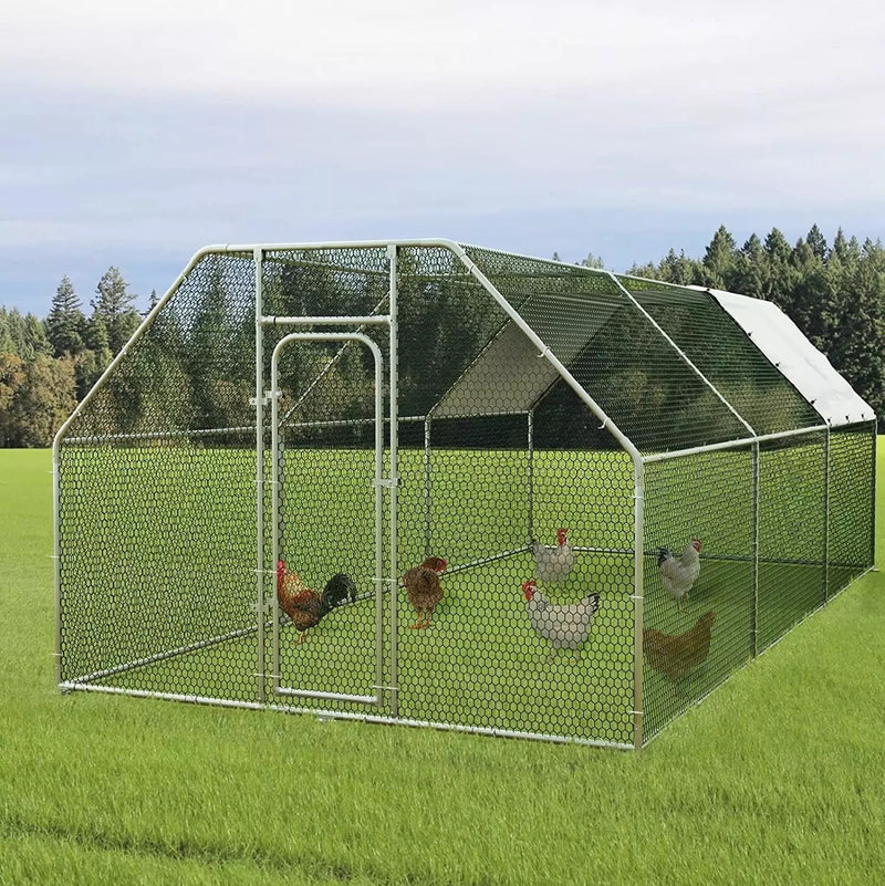 Vitesse Large Metal Chicken Coop