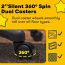 Vitesse Office Desk Chair,Big and Tall Managerial Executive Chair