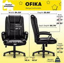 Vitesse Office Desk Chair,Big and Tall Managerial Executive Chair
