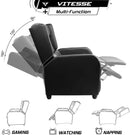 Vitesse Racing Style Single Gaming Recliner & Sofa, Theater Seat VGR02 Vitesse Home