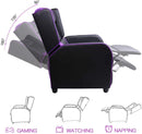 Vitesse Racing Style Single Gaming Recliner & Sofa, Theater Seat VGR02 Vitesse Home