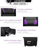 Vitesse Racing Style Single Gaming Recliner & Sofa, Theater Seat VGR02 Vitesse Home
