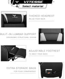 Vitesse Racing Style Single Gaming Recliner & Sofa, Theater Seat VGR02 Vitesse Home