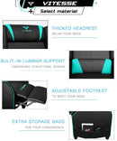 Vitesse Racing Style Single Gaming Recliner & Sofa, Theater Seat VGR02 Vitesse Home