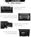 Vitesse Racing Style Single Gaming Recliner & Sofa, Theater Seat VGR02 Vitesse Home