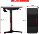 Vitesse T-Shaped Esport PC Gaming Desk, Ergonomic Office Computer Table TD01 Vitesse Home