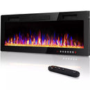 Vitesse Ultra-Thin Wall Mounted Electric Fireplace