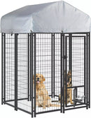 Waleaf 8x4x6 FT Outdoor Dog Kennel for Large Dogs