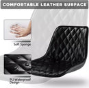 Waleaf Bar Stools Set of 2,Counter Heigh Faux Leather Adjustable Bar Stools