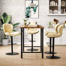 Waleaf Modern Adjustable Bar Stools