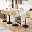 Waleaf Modern Adjustable Bar Stools